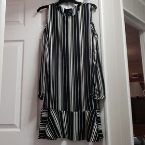 Spring/Fall cold shoulder dress